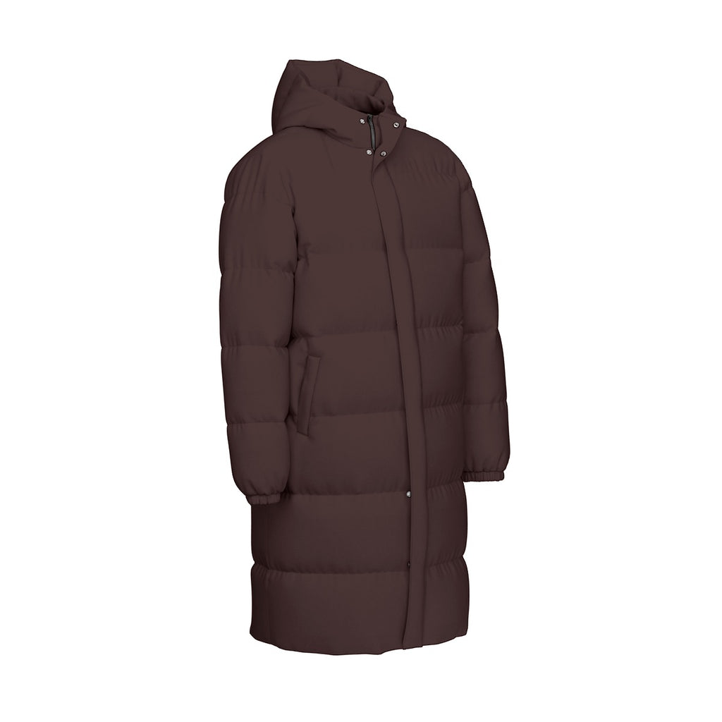 All-Over Print Unisex Long Down Jacket