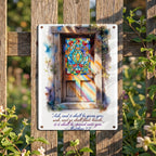 Thickened Rectangular Iron Wall Painting Printed in Canada