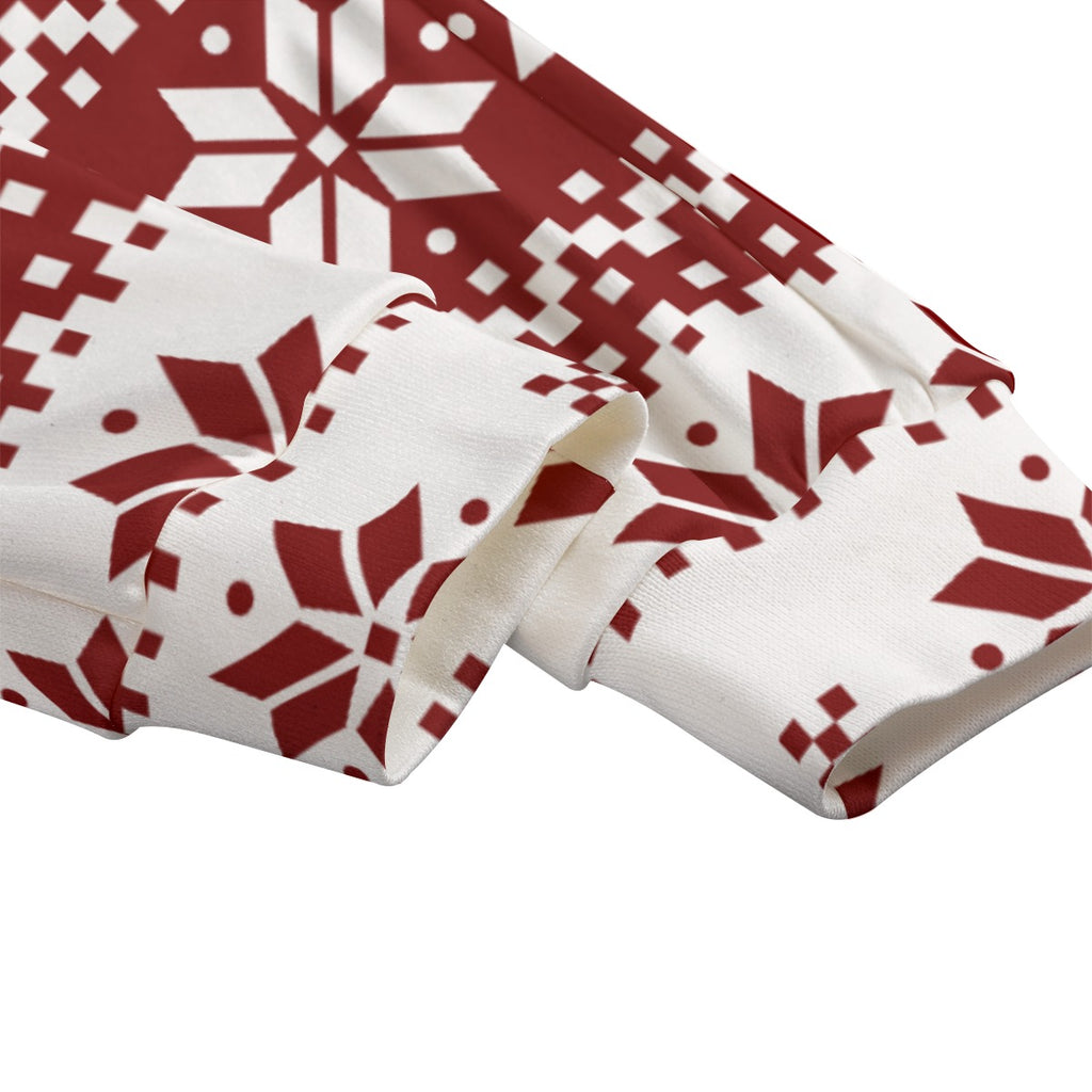 All-Over Print Kid's Knitted Fleece Set