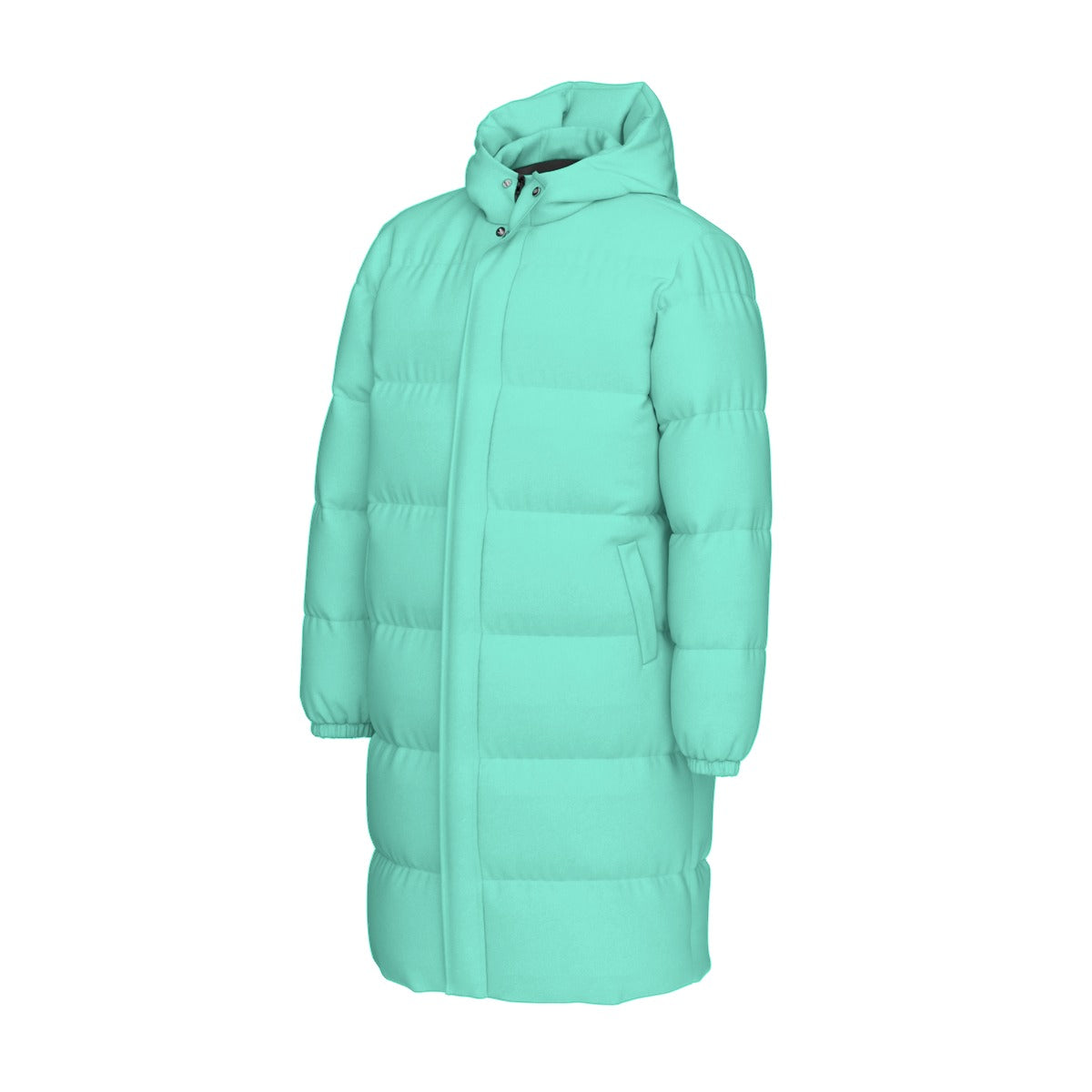 All-Over Print Unisex Long Down Jacket