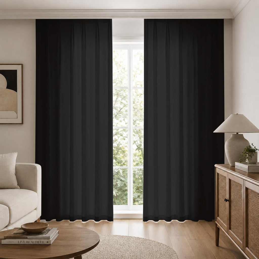 Square Blackout Curtains with Hooks | 265(GSM
