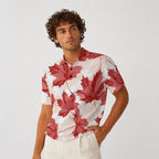 All-Over Print Men's Heavyweight Polyester Polo Shirt|210GSM