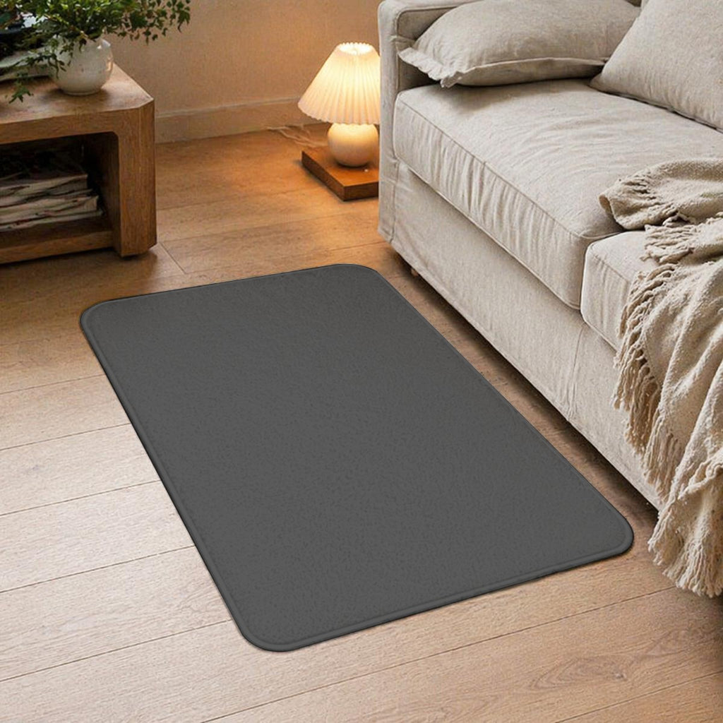 Rounded Diatom Mud Floor Mat Printed in Canada