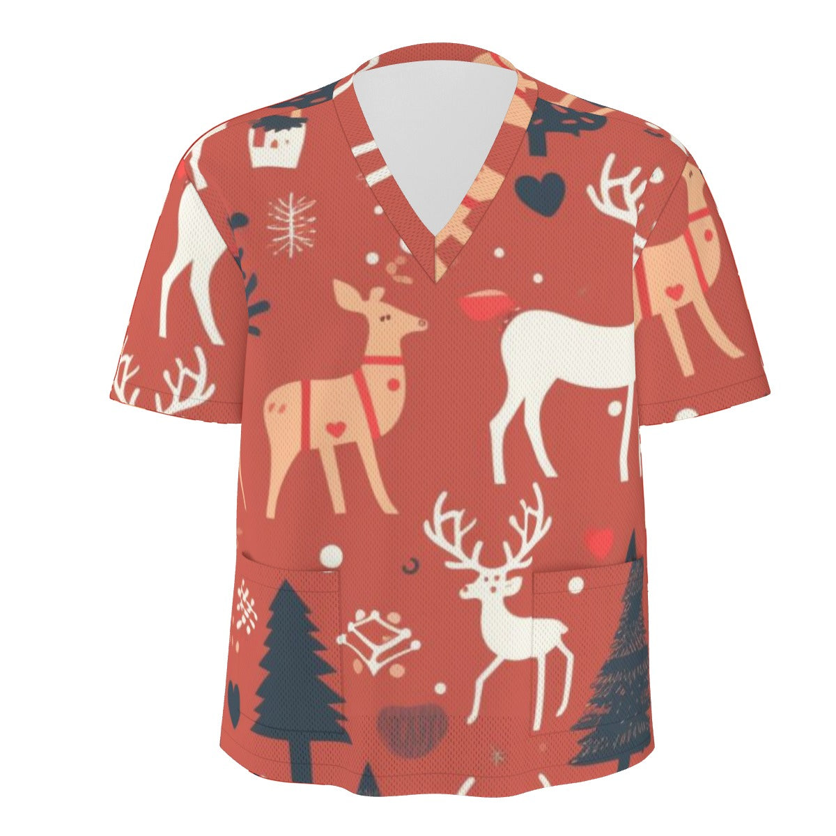 All-Over Print Unisex Scrub Set|Birdseye