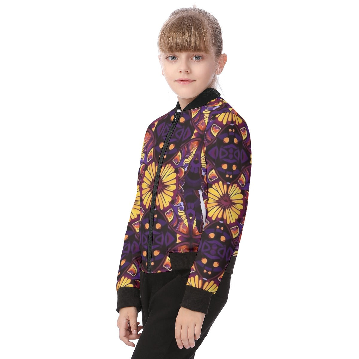 All-Over Print Kid's Bomber Jacket