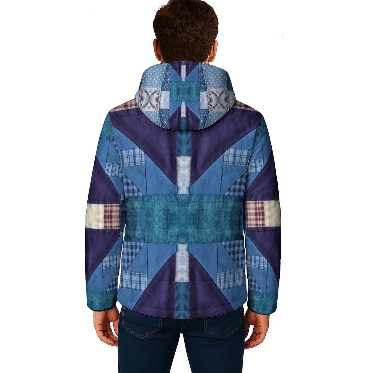 Coat of Many Colors Collection Unisex Warm Hooded Jacket