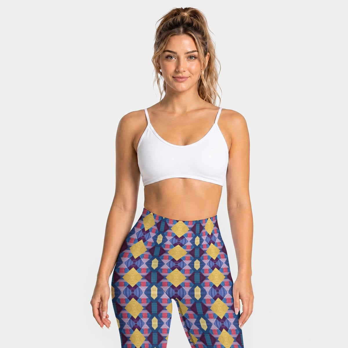 All-Over Print Women's Seamless High Waisted Butt-Lifting Leggings
