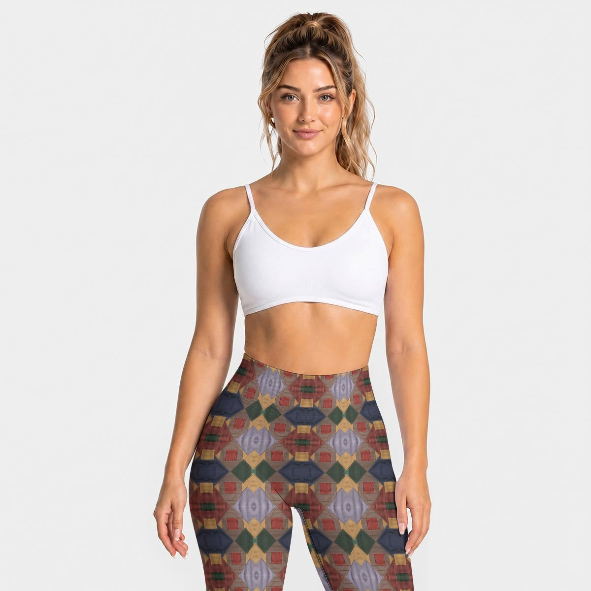 All-Over Print Women's Seamless High Waisted Butt-Lifting Leggings