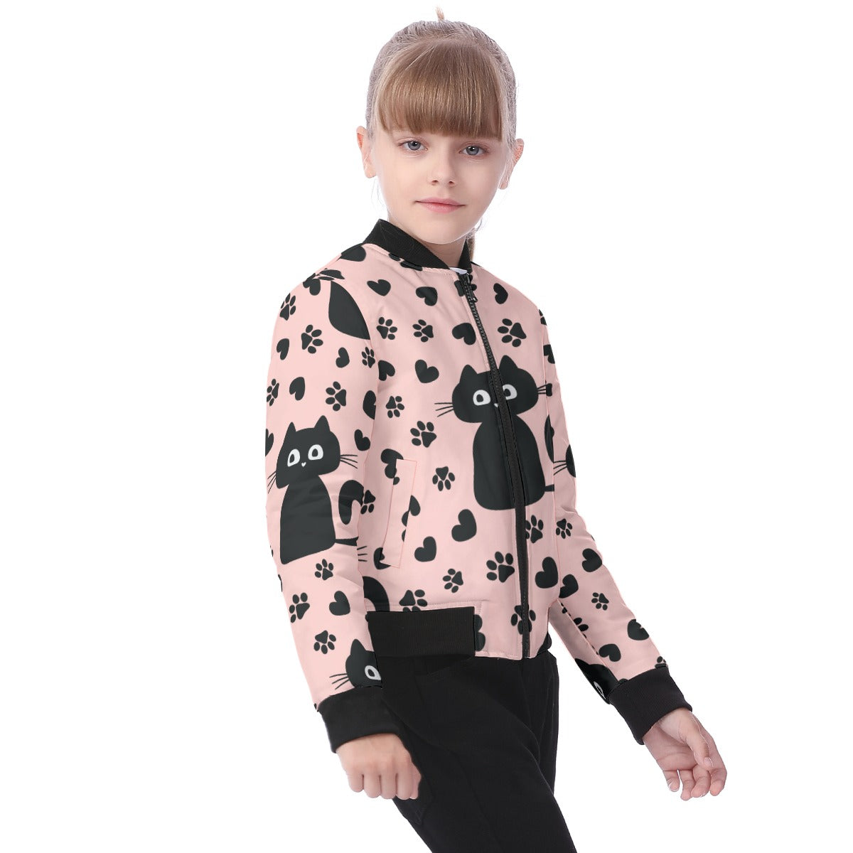 All-Over Print Kid's Bomber Jacket