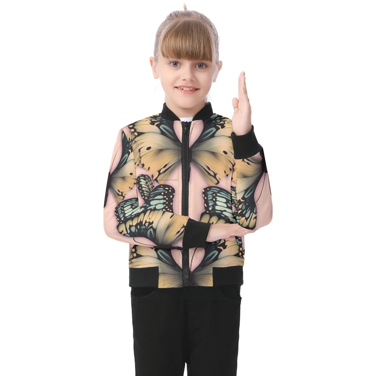 All-Over Print Kid's Bomber Jacket