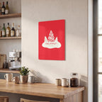 Thickened Rectangular Iron Wall Painting Printed in Canada