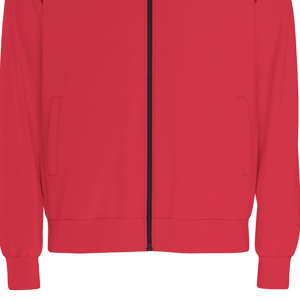 All-Over Print Men's Raglan-Sleeve Stand Collar Jacket