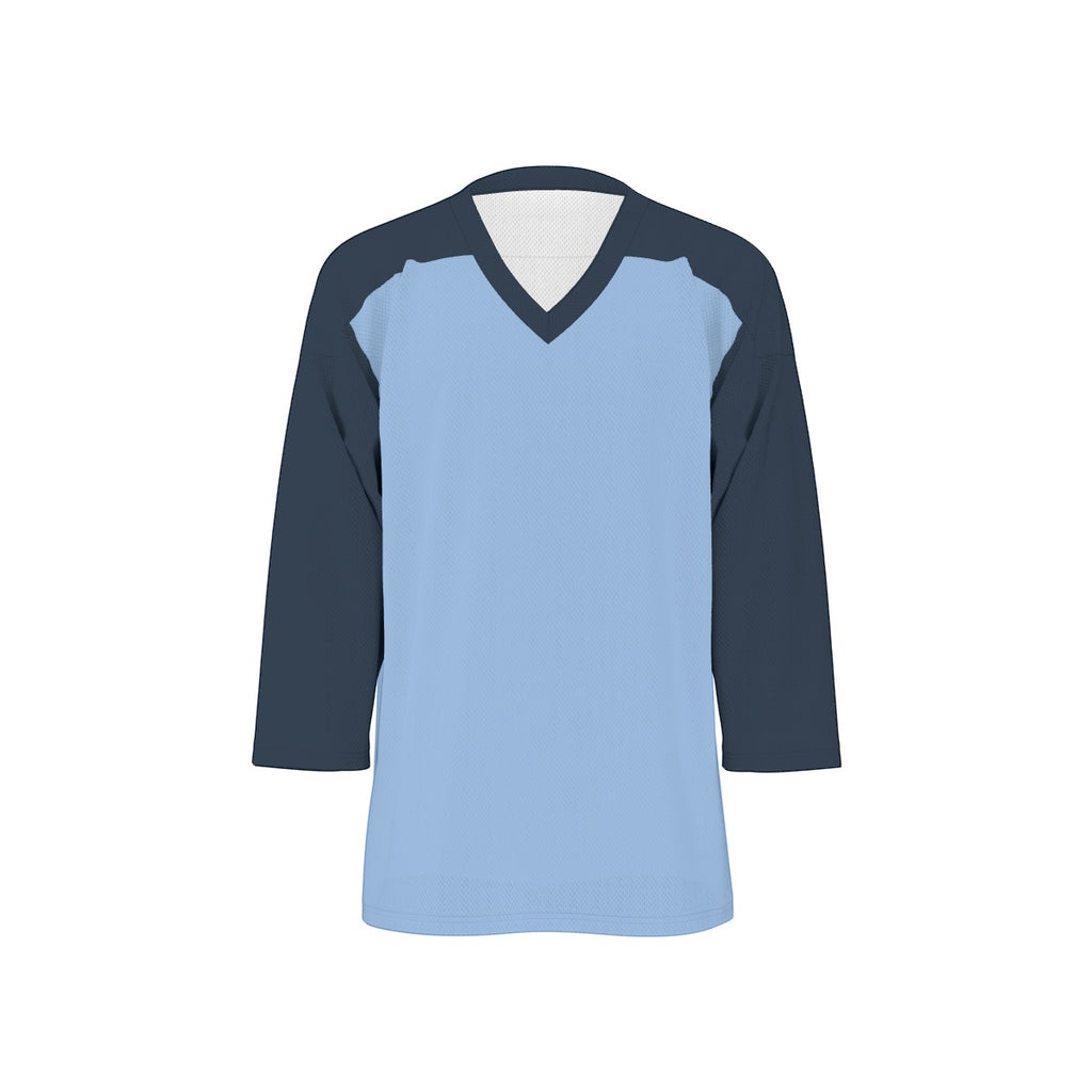 All-Over Print Men's V-neck Ice Hockey Jersey