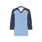 All-Over Print Men's V-neck Ice Hockey Jersey
