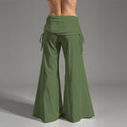 All-Over Print Women's High Waist Wide Leg Pants