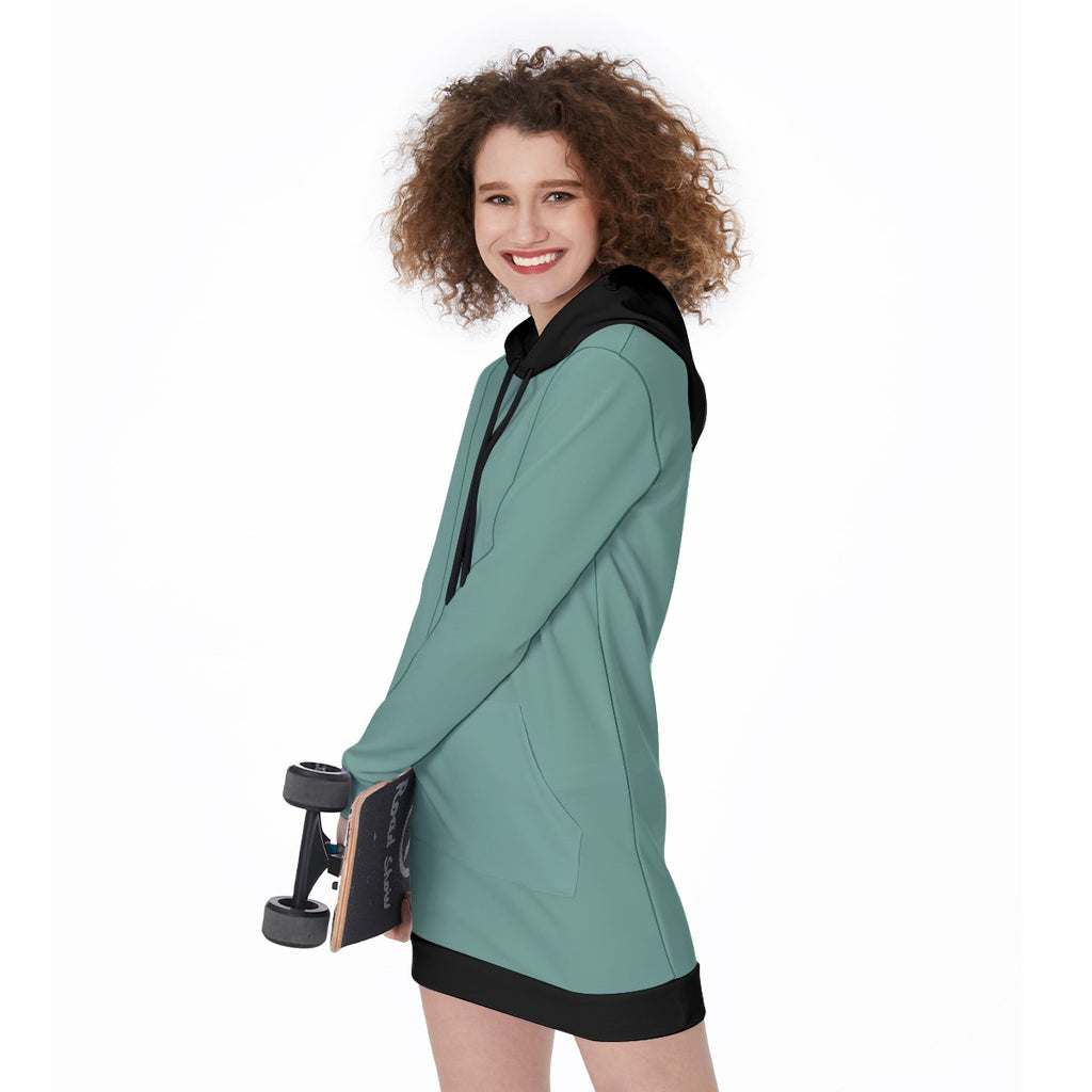 All-Over Print Women's Long Hoodie
