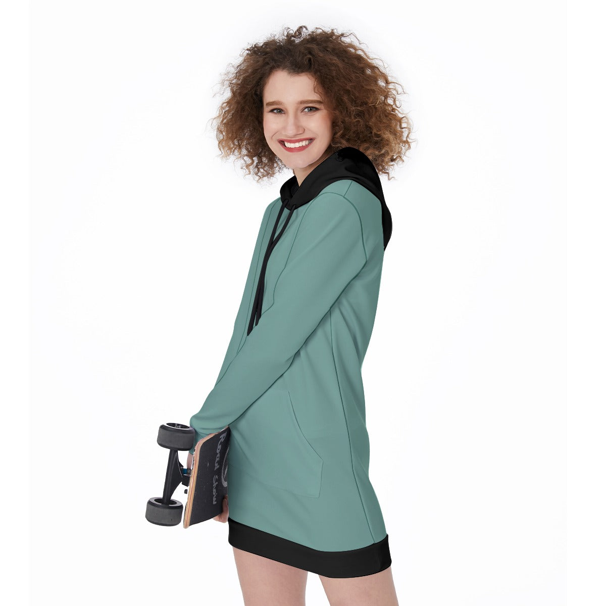 All-Over Print Women's Long Hoodie