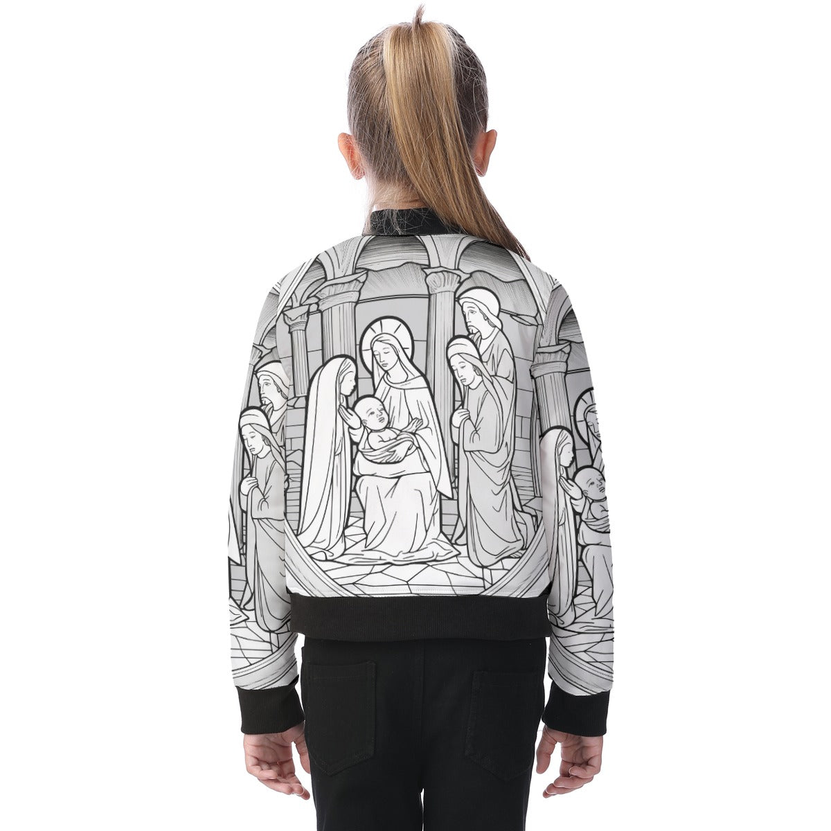 All-Over Print Kid's Bomber Jacket