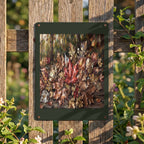 Thickened Rectangular Iron Wall Painting Printed in Canada