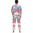 All-Over Print Unisex Scrub Set With Six Pocket