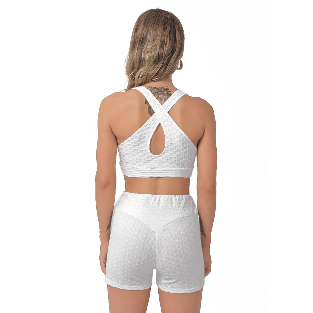 All-Over Print Women's Sports Bra Suit