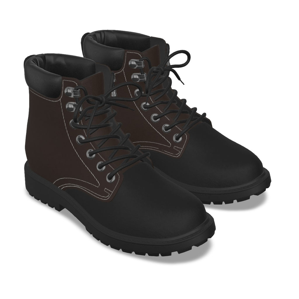 All-Over Print Men's Short Boots