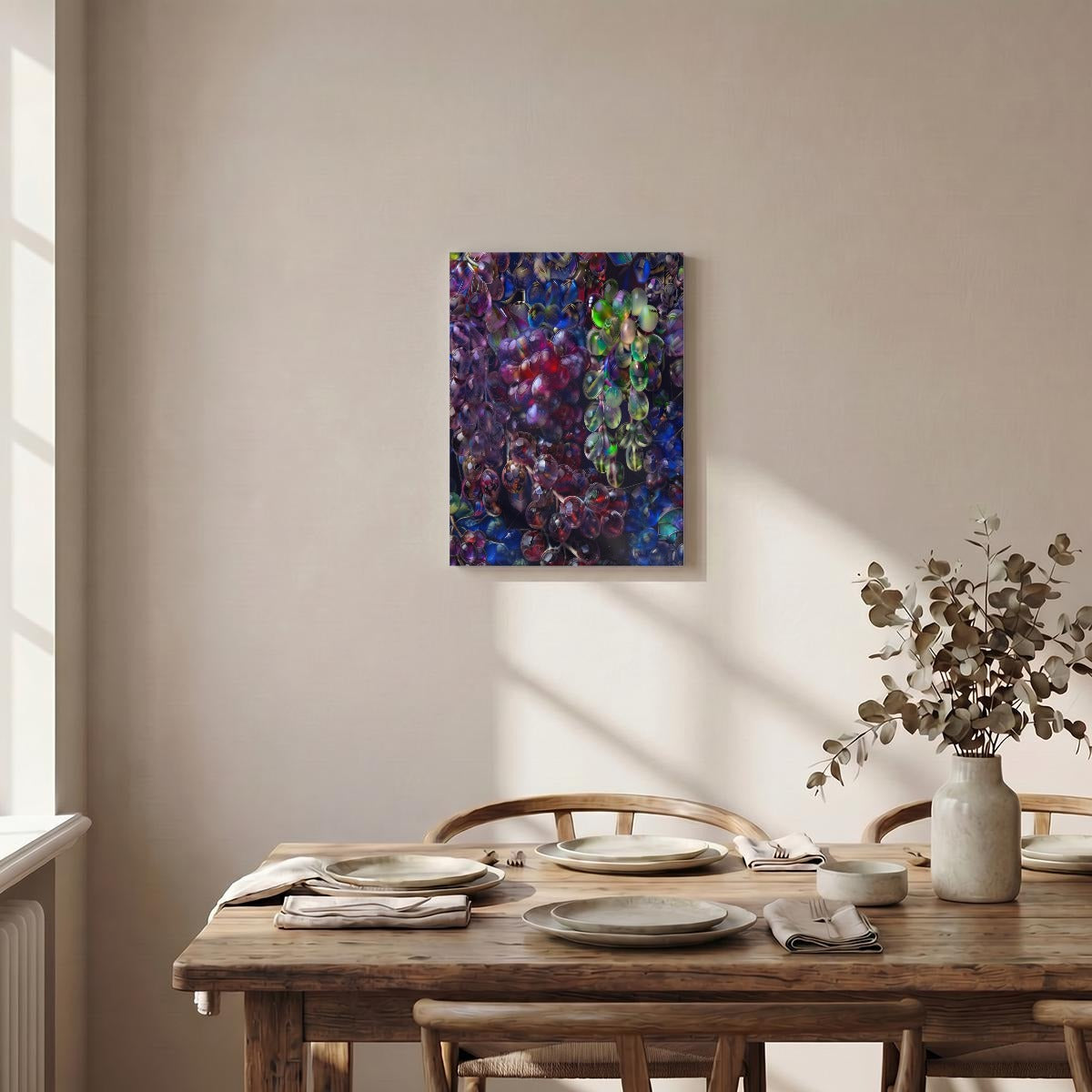 Vertical Framed Canvas Wall Art Printed in Canada