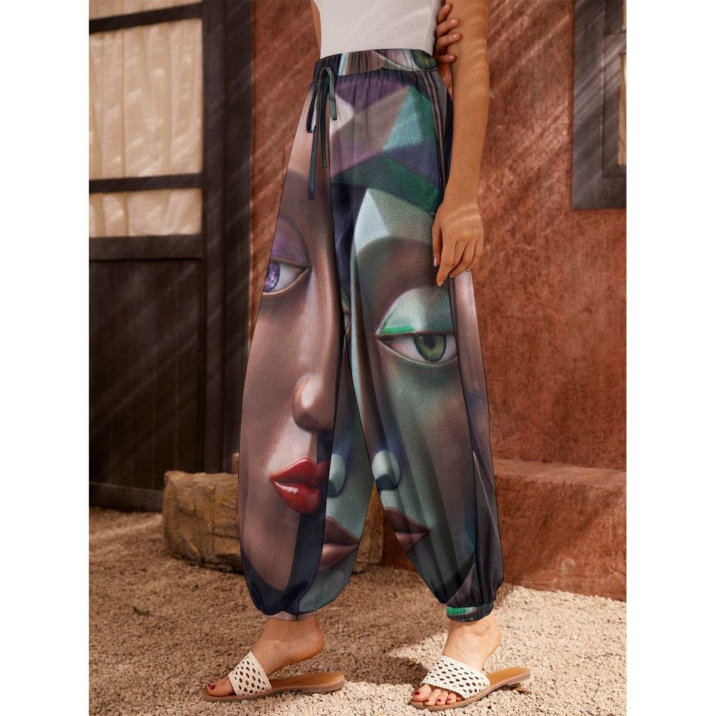 All-Over Print Women's Carrot Pants
