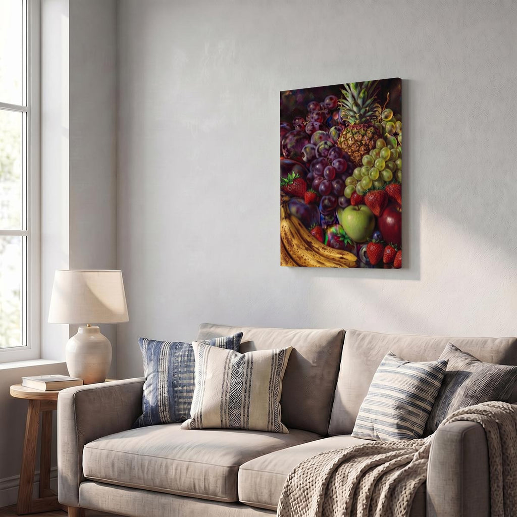Vertical Framed Canvas Wall Art Printed in Canada