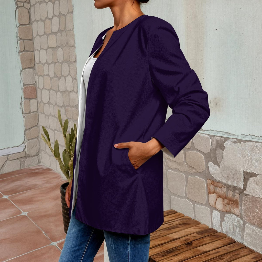 All-Over Print Women's Faux Sweater Cardigan