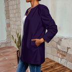 All-Over Print Women's Faux Sweater Cardigan