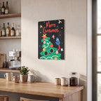 Thickened Rectangular Iron Wall Painting Printed in Canada