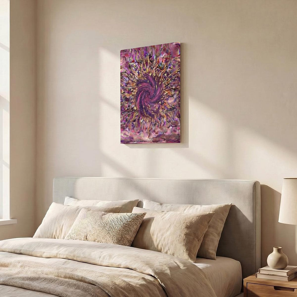 Vertical Framed Canvas Wall Art Printed in Canada