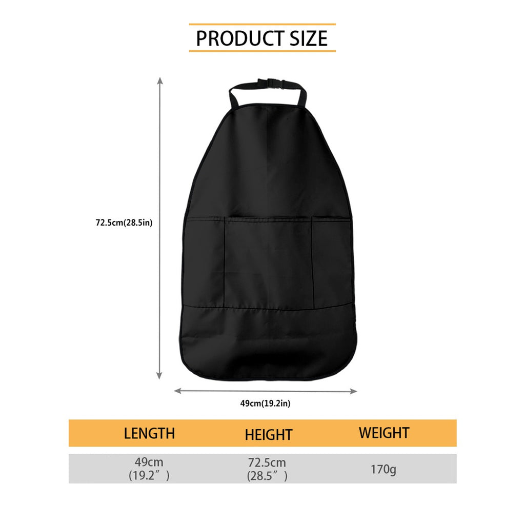 Car Seat Back Storage Bag