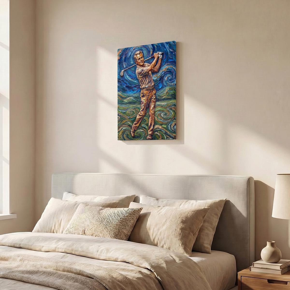 Vertical Framed Canvas Wall Art Printed in Canada