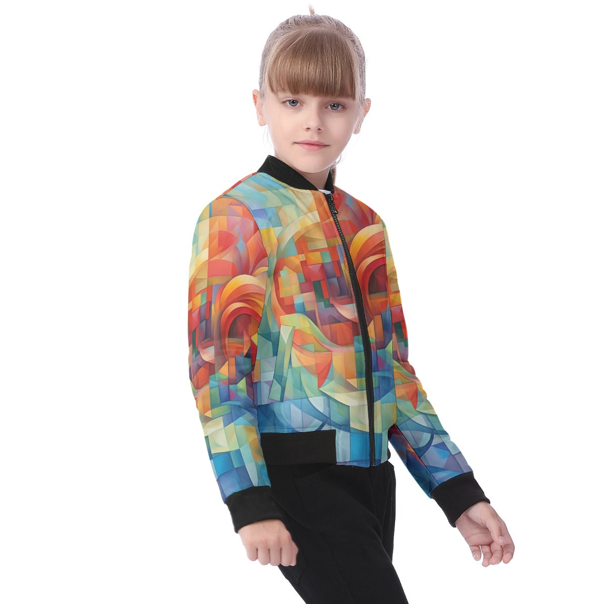 All-Over Print Kid's Bomber Jacket