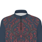 All-Over Print Men's Half Zip Pullover