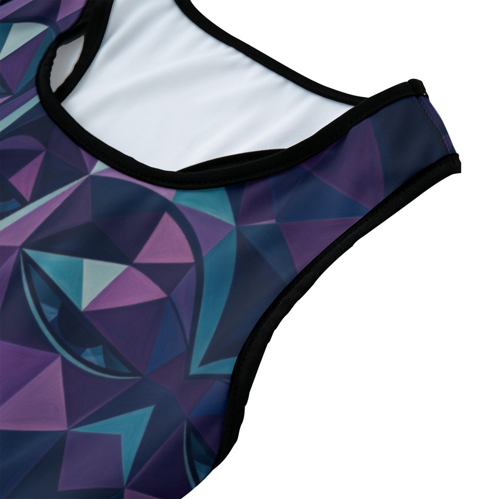 All-Over Print Women's Sports Bra|210GSM