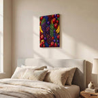 Vertical Framed Canvas Wall Art Printed in Canada