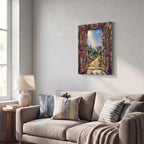 Light Through An Open Door Designs WIth Purpose Brand Vertical Framed Canvas Wall