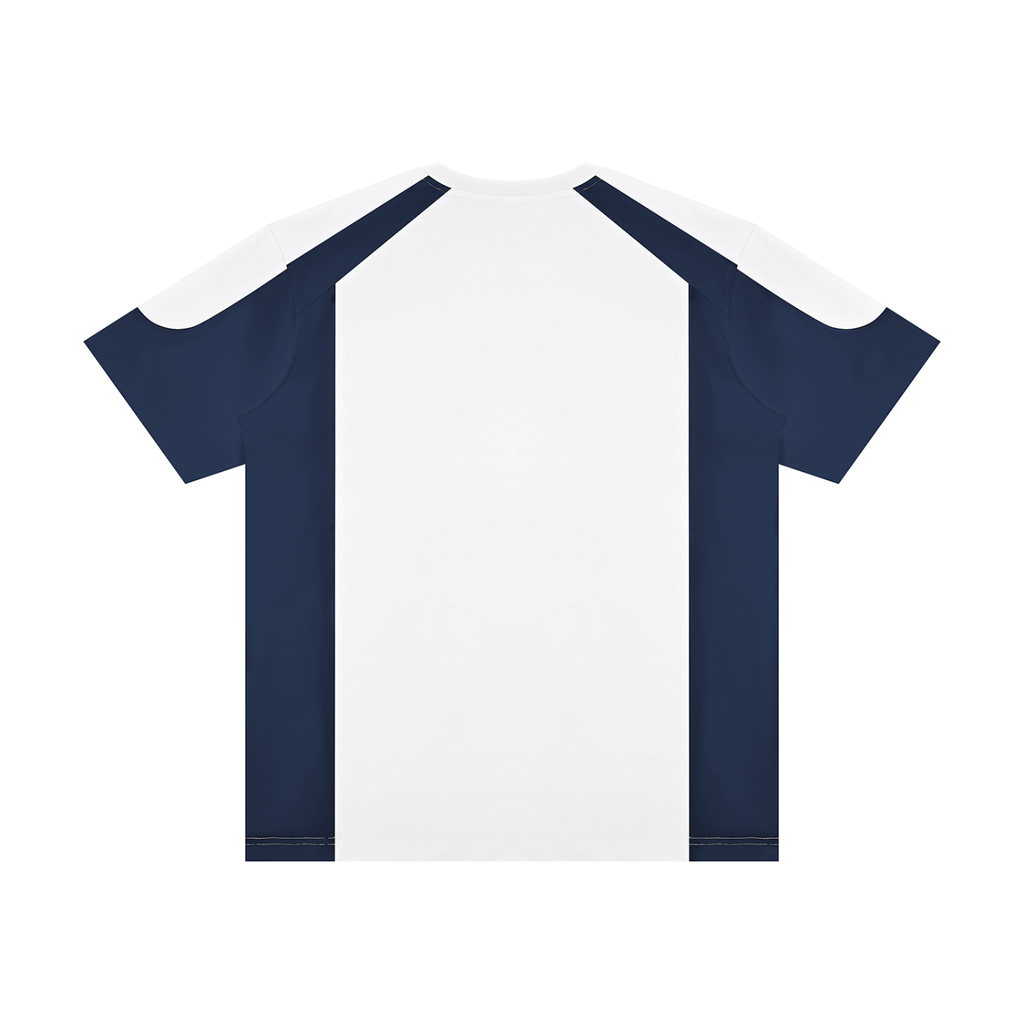 T-shirt unisex raglan color block
