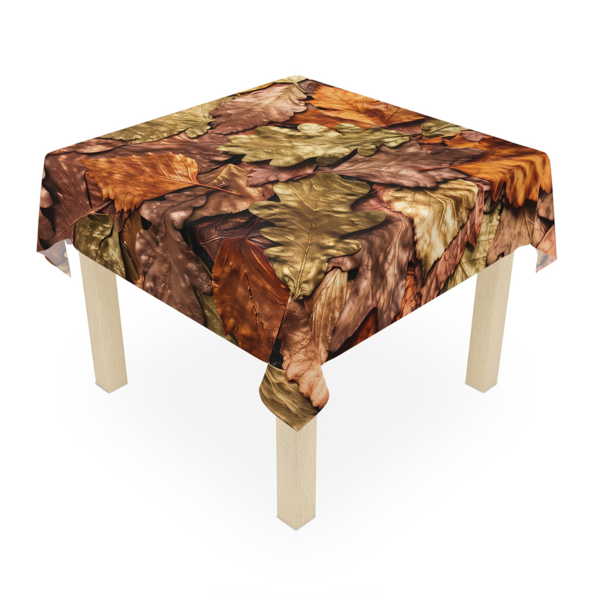 Autumn Leaves Fall Colors Tablecloth