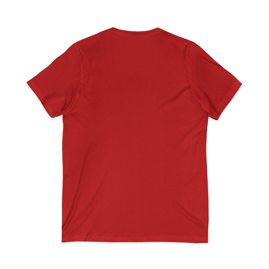 Alien Face V-Neck Tee — Realistic Extraterrestrial Graphic T-Shirt
