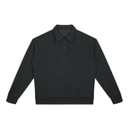 Unisex Boxy Quarter-Zip Sweatshirt
