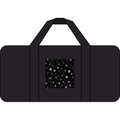 Galaxy Star Travel Duffel Bag — Checker/Camo Strap Adventure Gym Bag