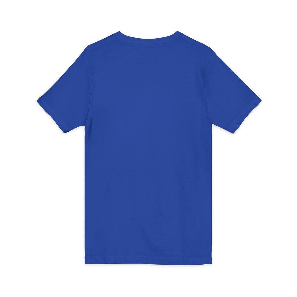 Alien Face V-Neck Tee — Realistic Extraterrestrial Graphic T-Shirt