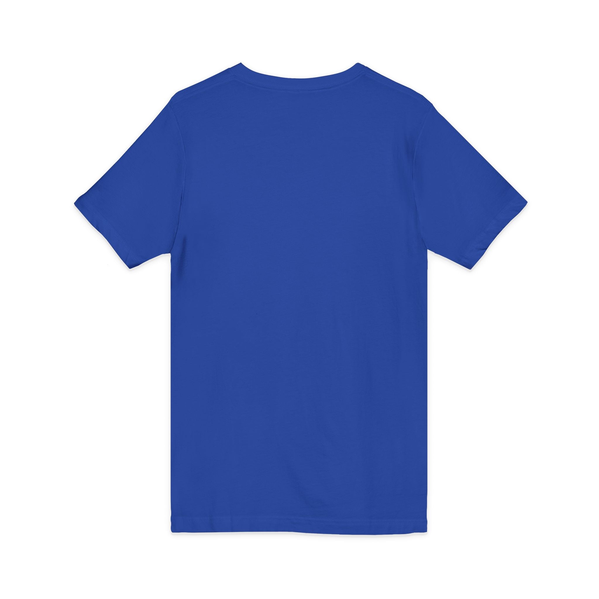 Alien Face V-Neck Tee — Realistic Extraterrestrial Graphic T-Shirt