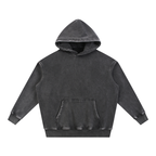 Snow Wash Fleece Oversize Hoodie