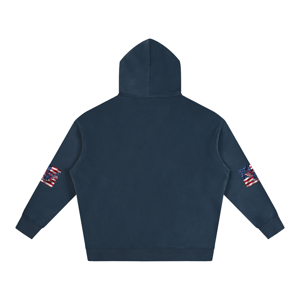 Sweat à capuche molletonné coupe oversize