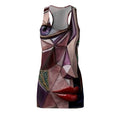 Abstract Geometric Face Racerback Dress |  |  "No More Stolen Sisters" Series #mmiwg
